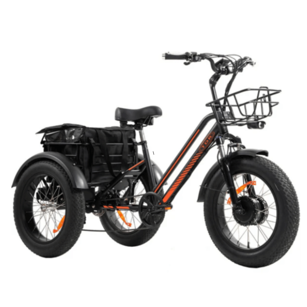Electric fat tyre trike hire Northern Rivers Rail Trail Murwillumbah NSW