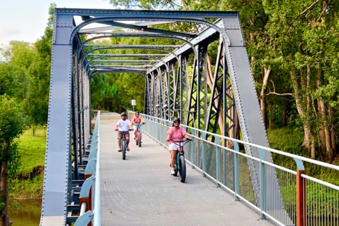 Northen Rvers Rail Trail E bike hire Murwillumbah