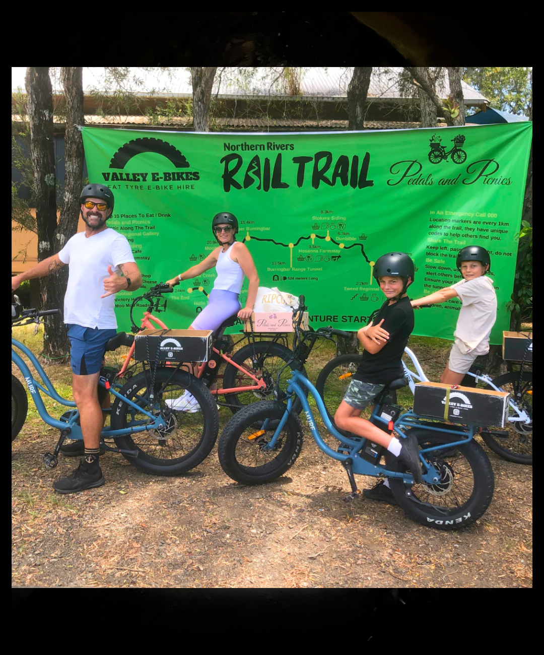 Northern rivers rail trail Local Family Business