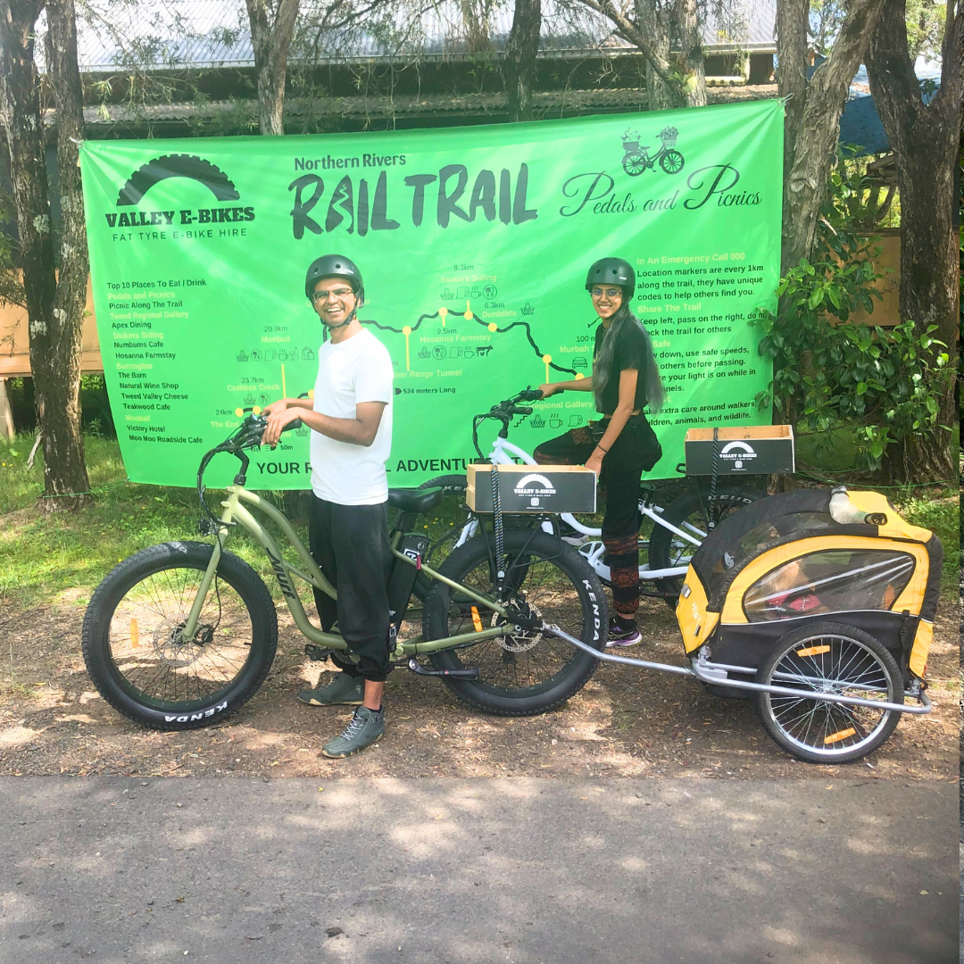 Valley Ebikes Northern Rivers Rail Trail Pets