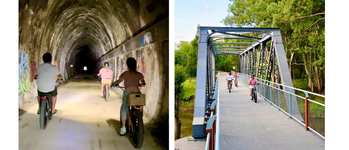 tweed rail trail bike hire